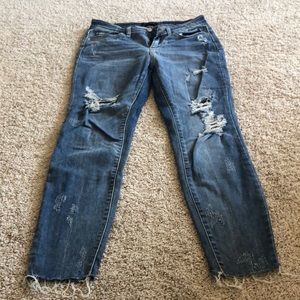 Judy Blue Distressed Jeans.
